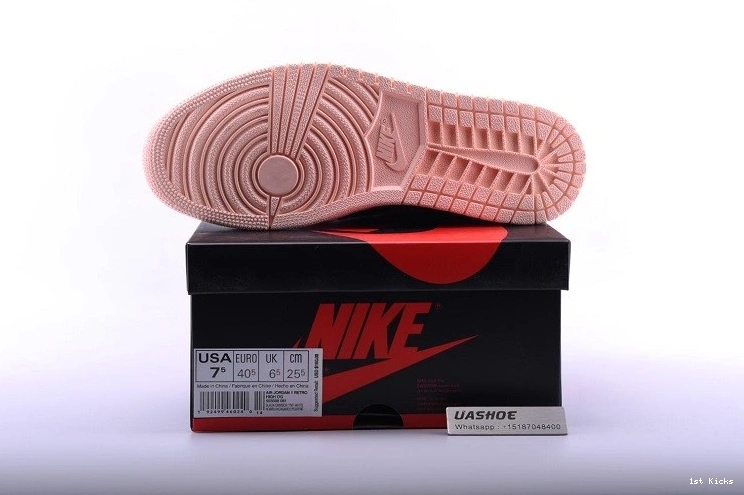 081 'Crimson Jordan 1 Retro Tint' 555088- Air  High OG 0429